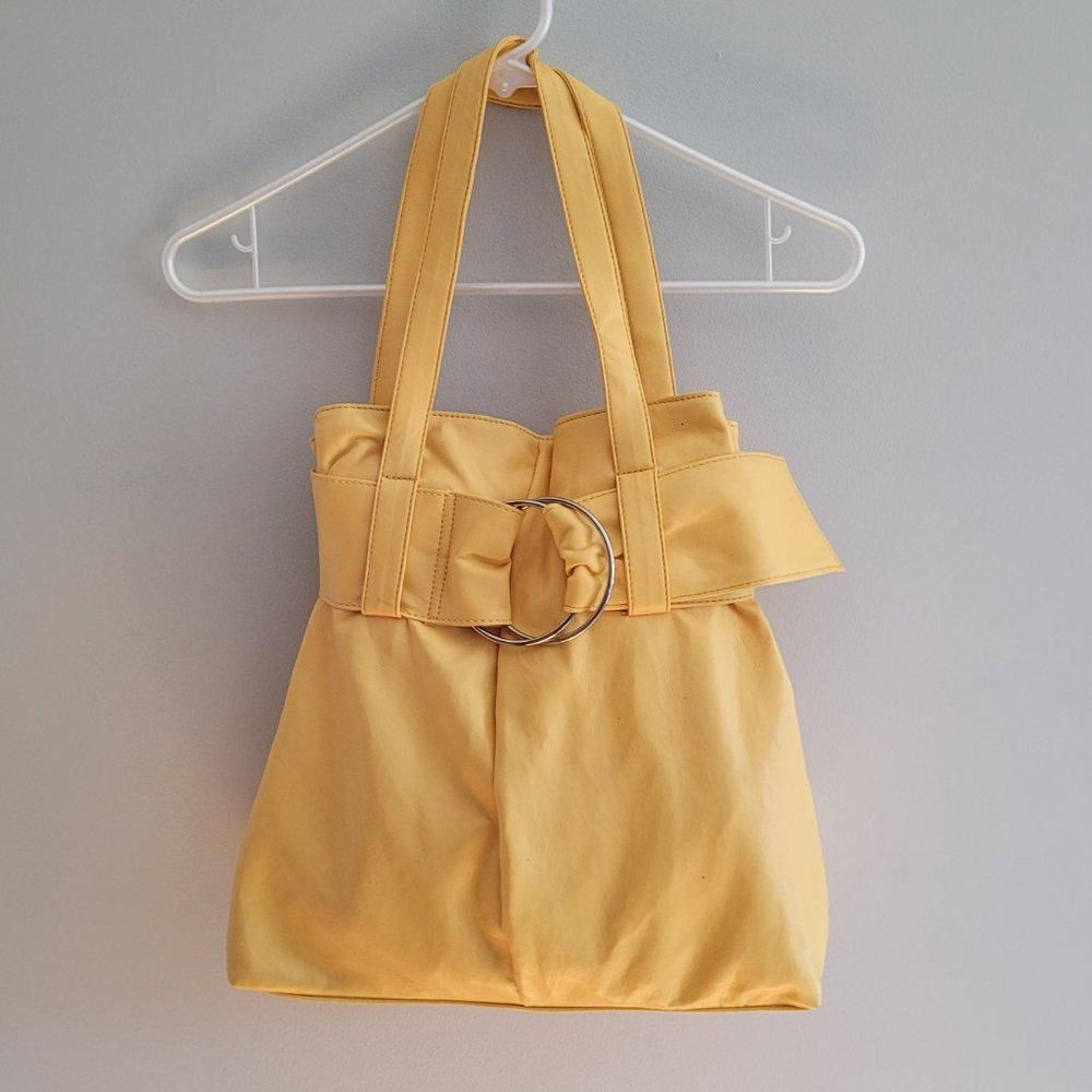 Yellow Tote/Handbag Mod Style - Picture 6 of 7